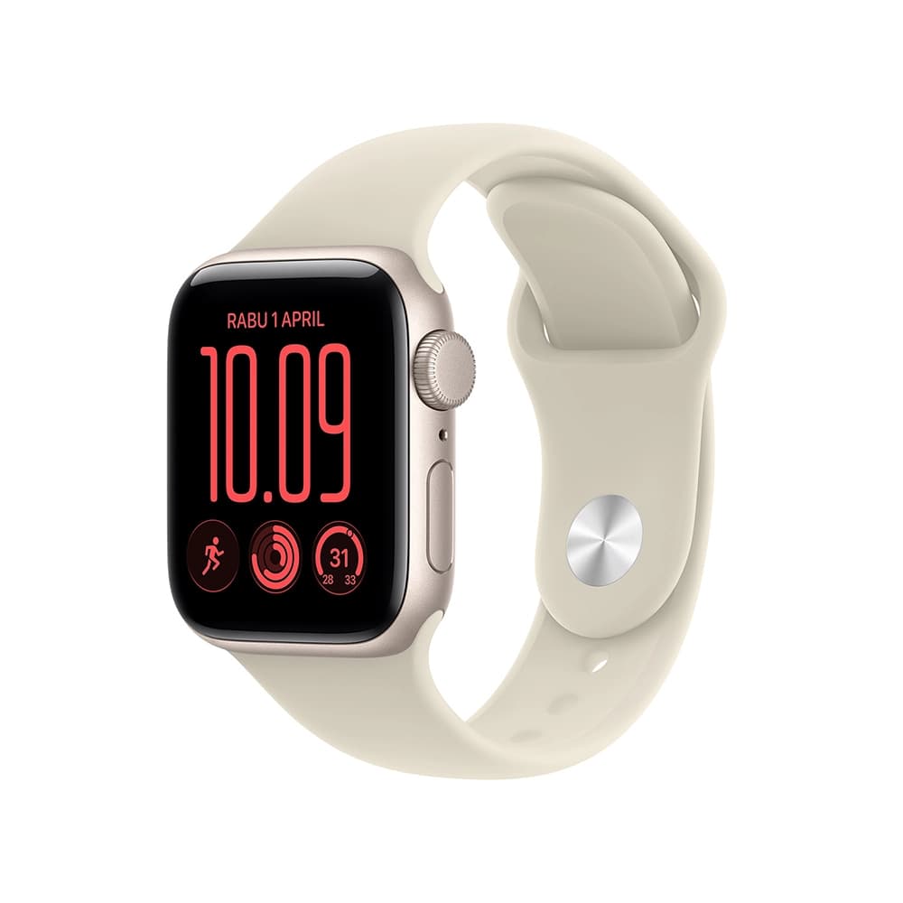 2026 Apple Watch SE Sport Band - 2026 Apple Watch SE Sport Band · Starlight
