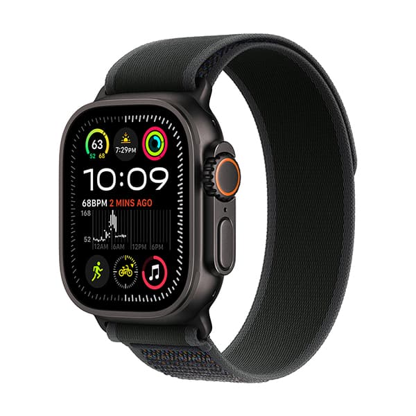 Apple Watch Ultra 2 with Trail Loop black_titanium
