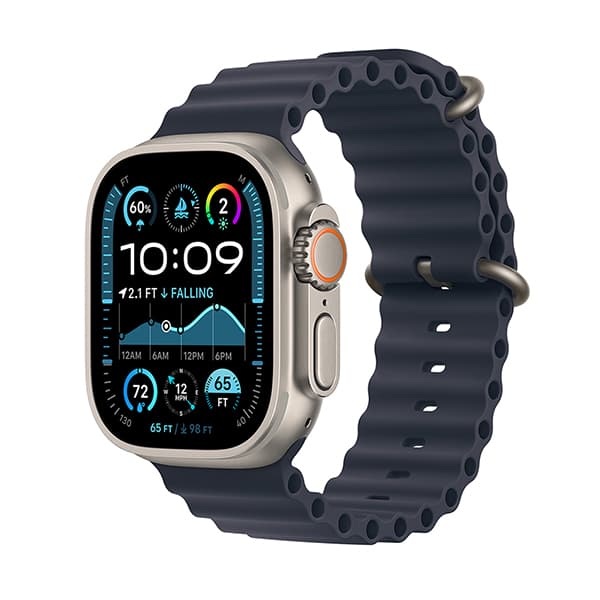 Apple Watch Ultra 2 with Ocean Band - Apple Watch Ultra 2 with Ocean Band · Natural